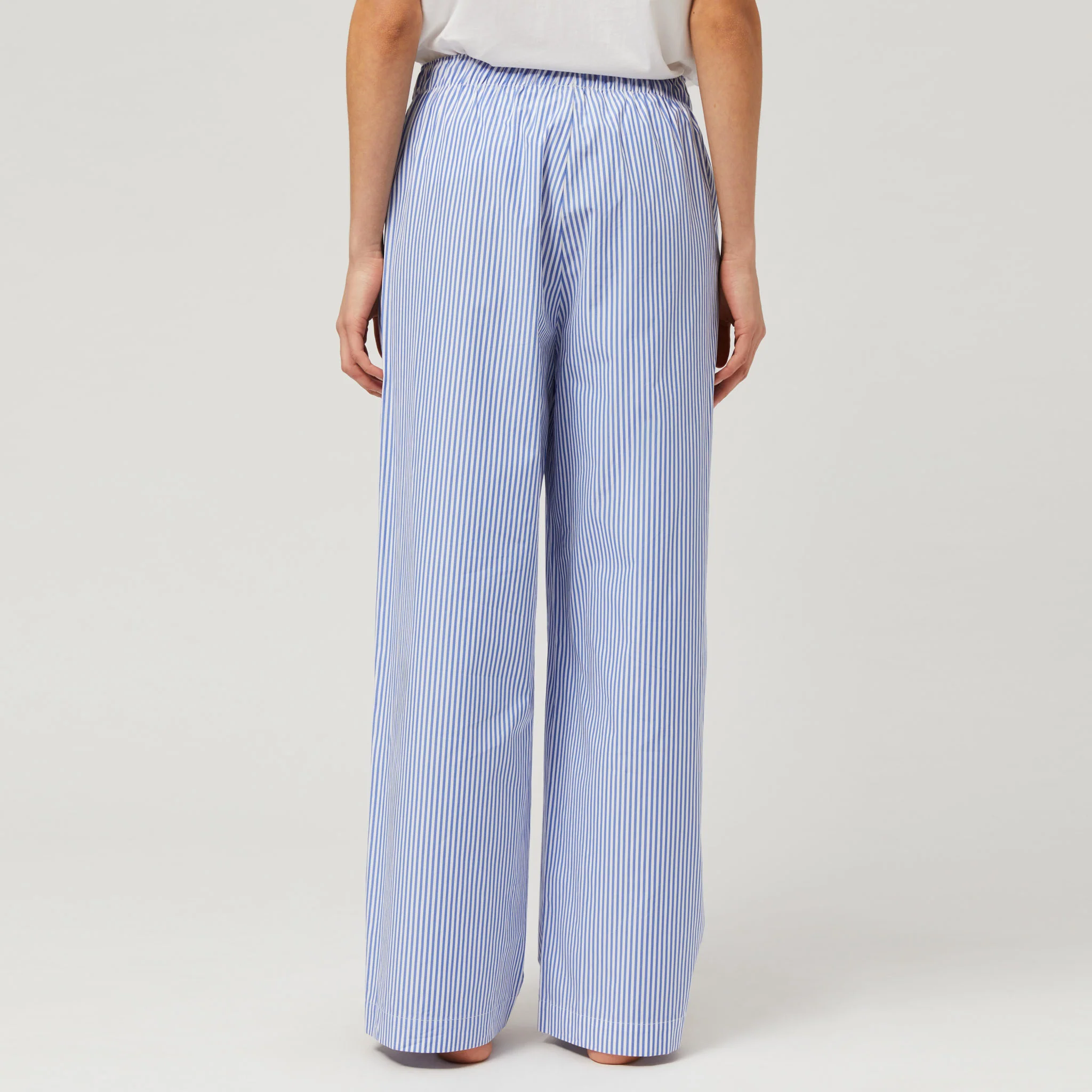 Women's Cotton-Poplin Pyjama Trousers - Image 5
