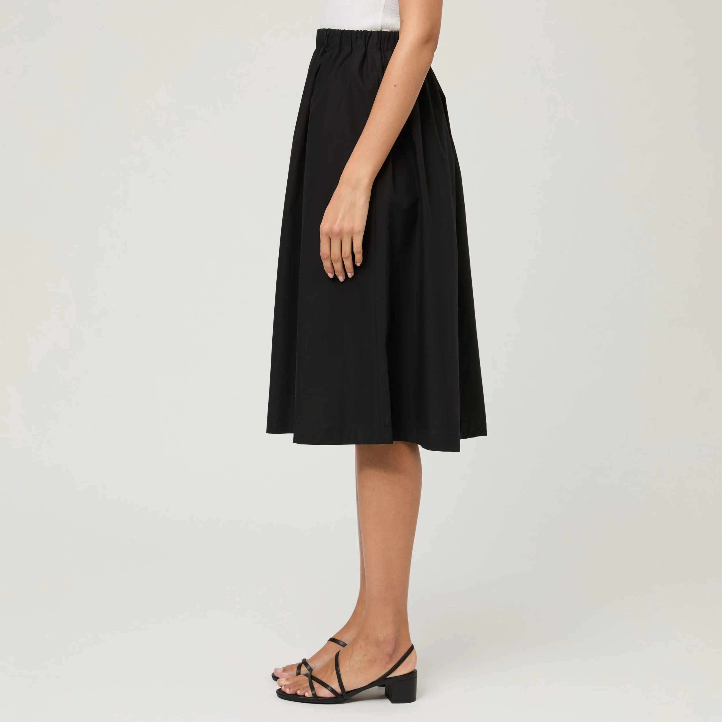 Women's Cotton-Poplin Skirt - Image 13