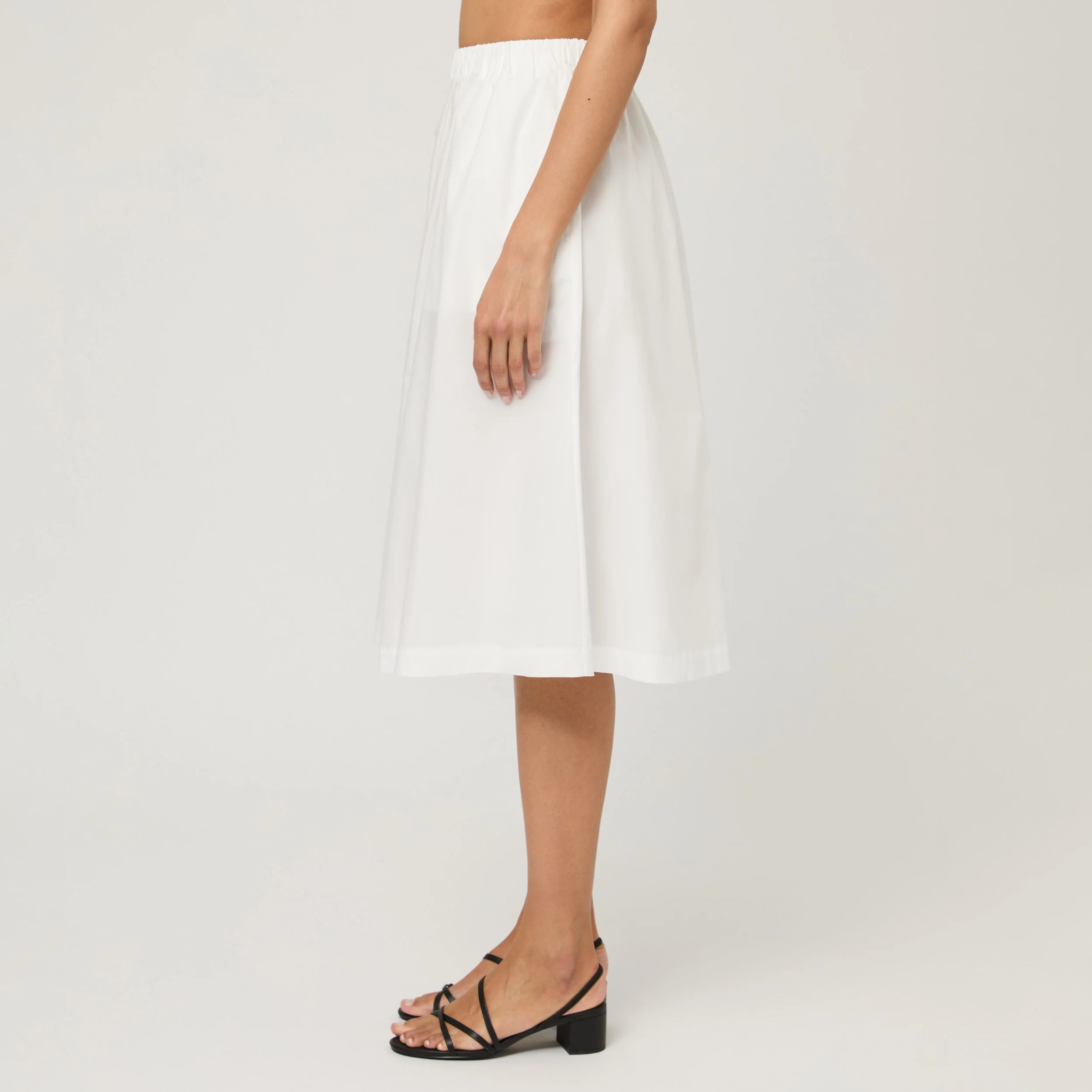 Women's Cotton-Poplin Skirt - Image 4