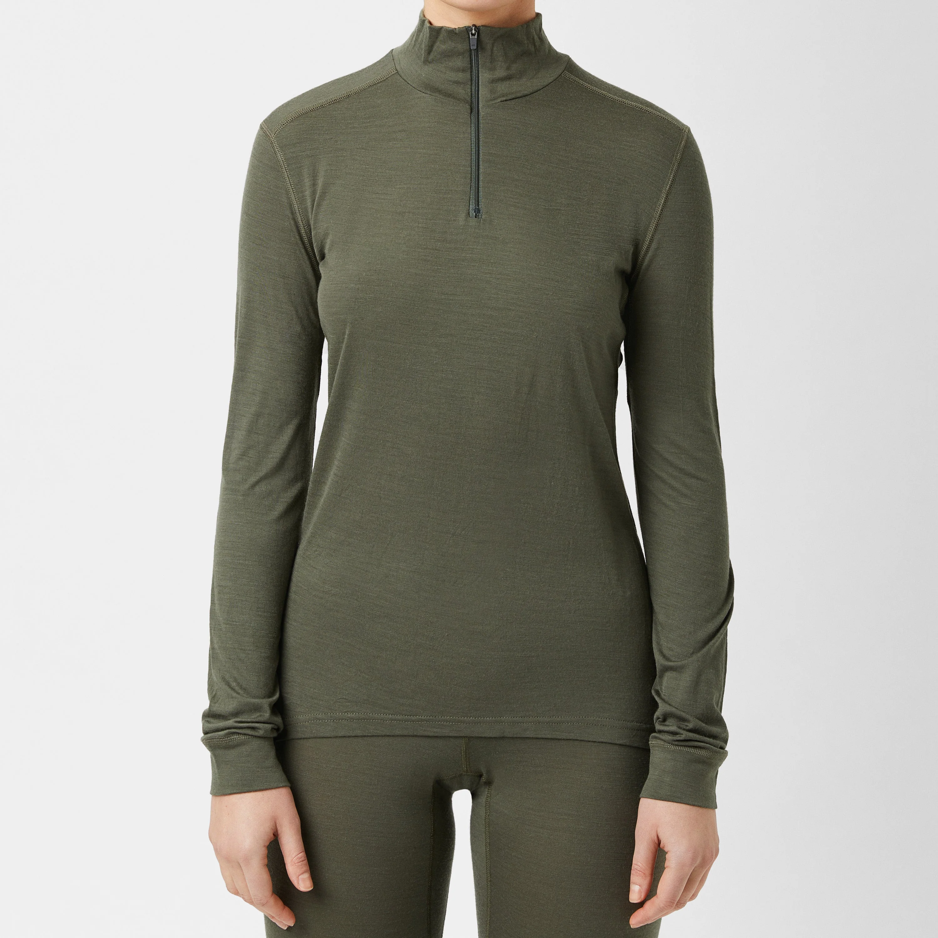 Women's First Layer Merino Long Sleeve Half Zip - Image 10