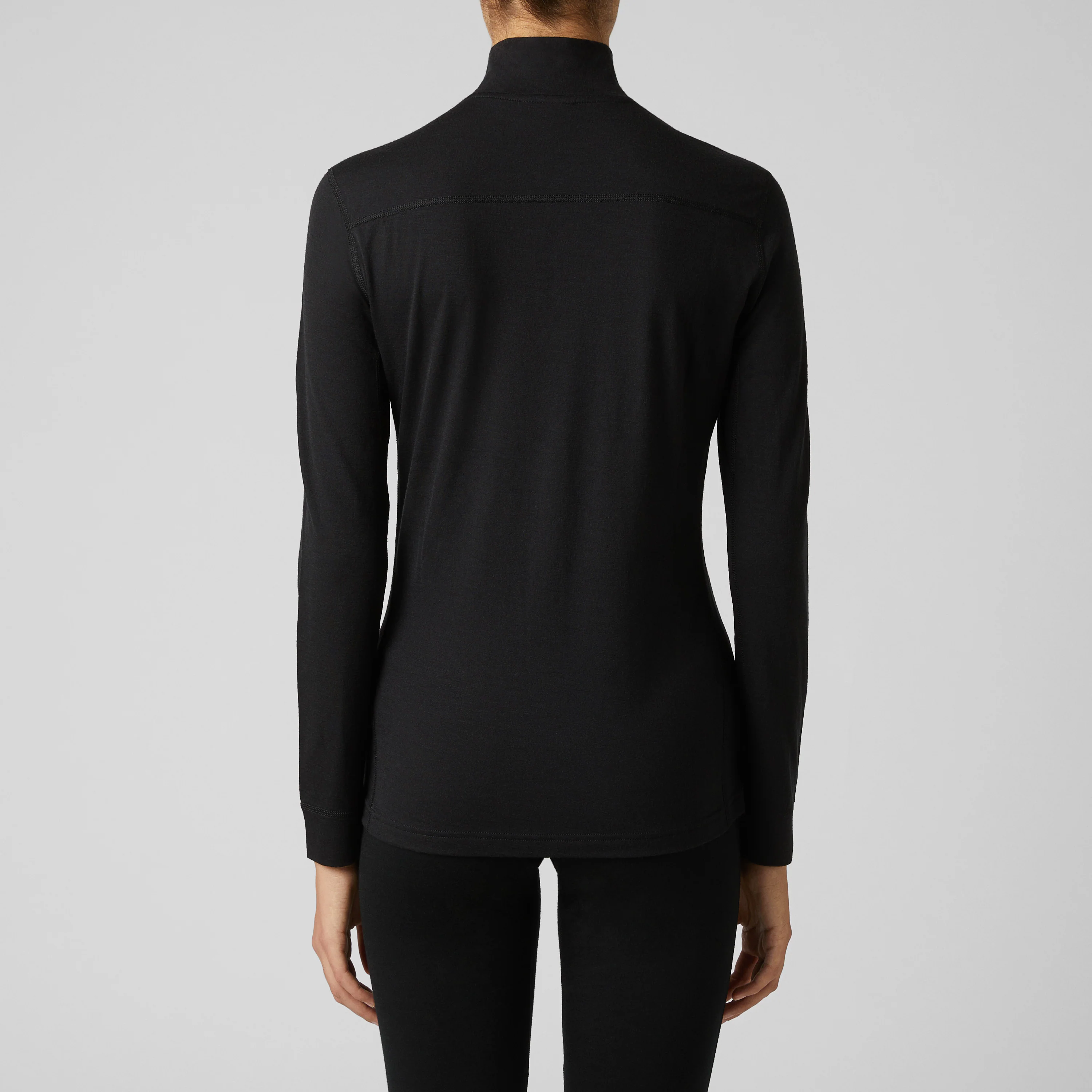 Women's First Layer Merino Long Sleeve Half Zip - Image 3