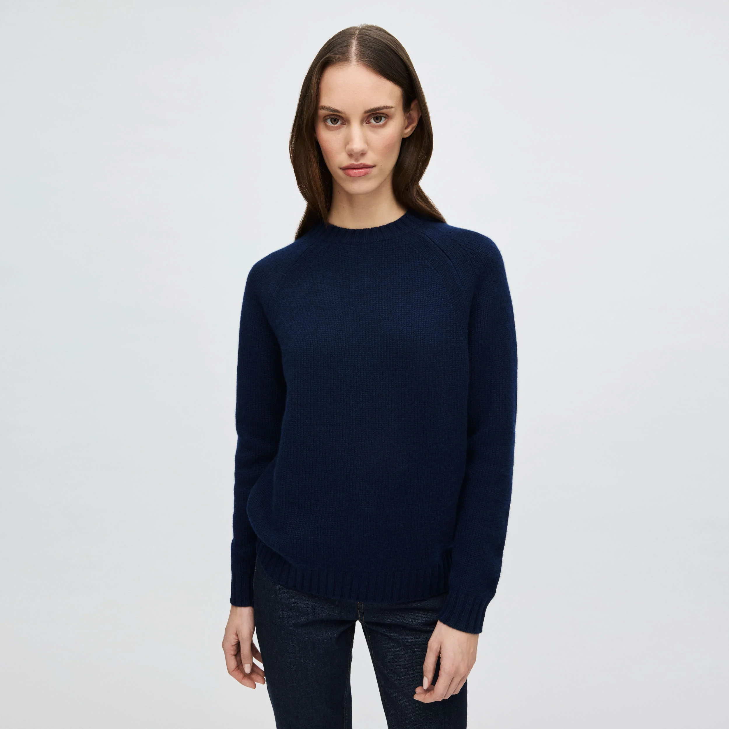 Women's Heavy Cashmere Sweater - Image 10