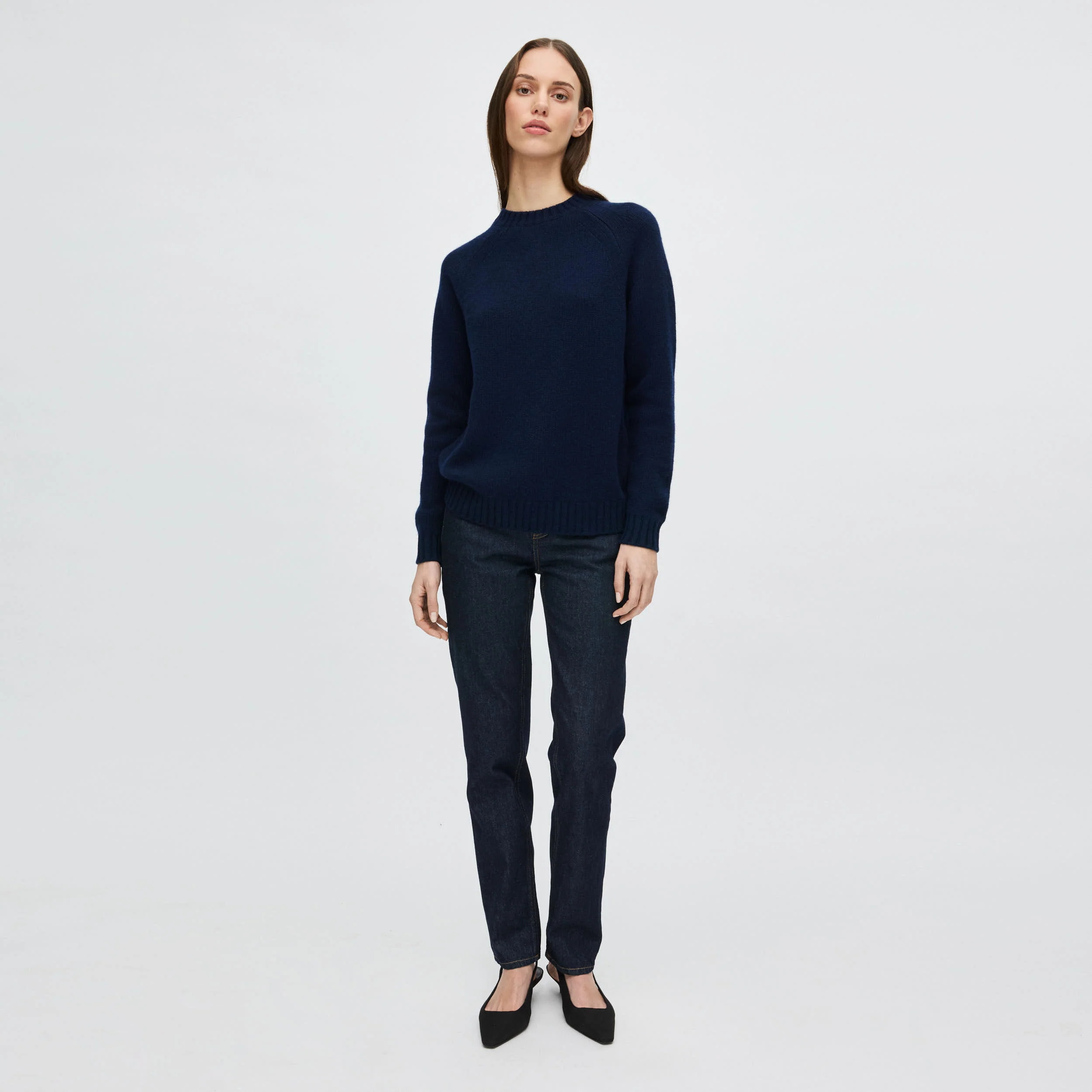 Women's Heavy Cashmere Sweater - Image 8