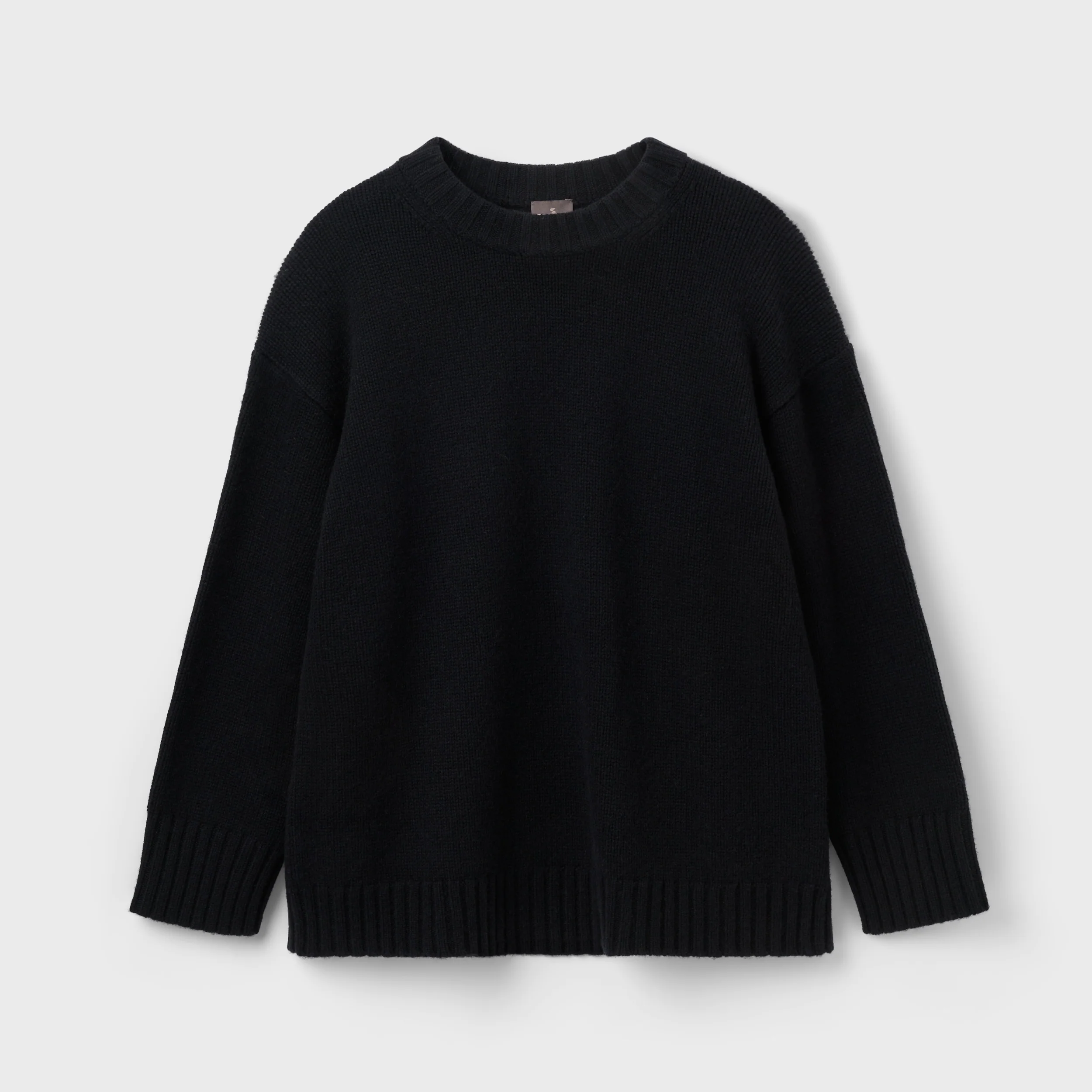 Women's Heavy Wool-Cashmere Sweater - Image 8