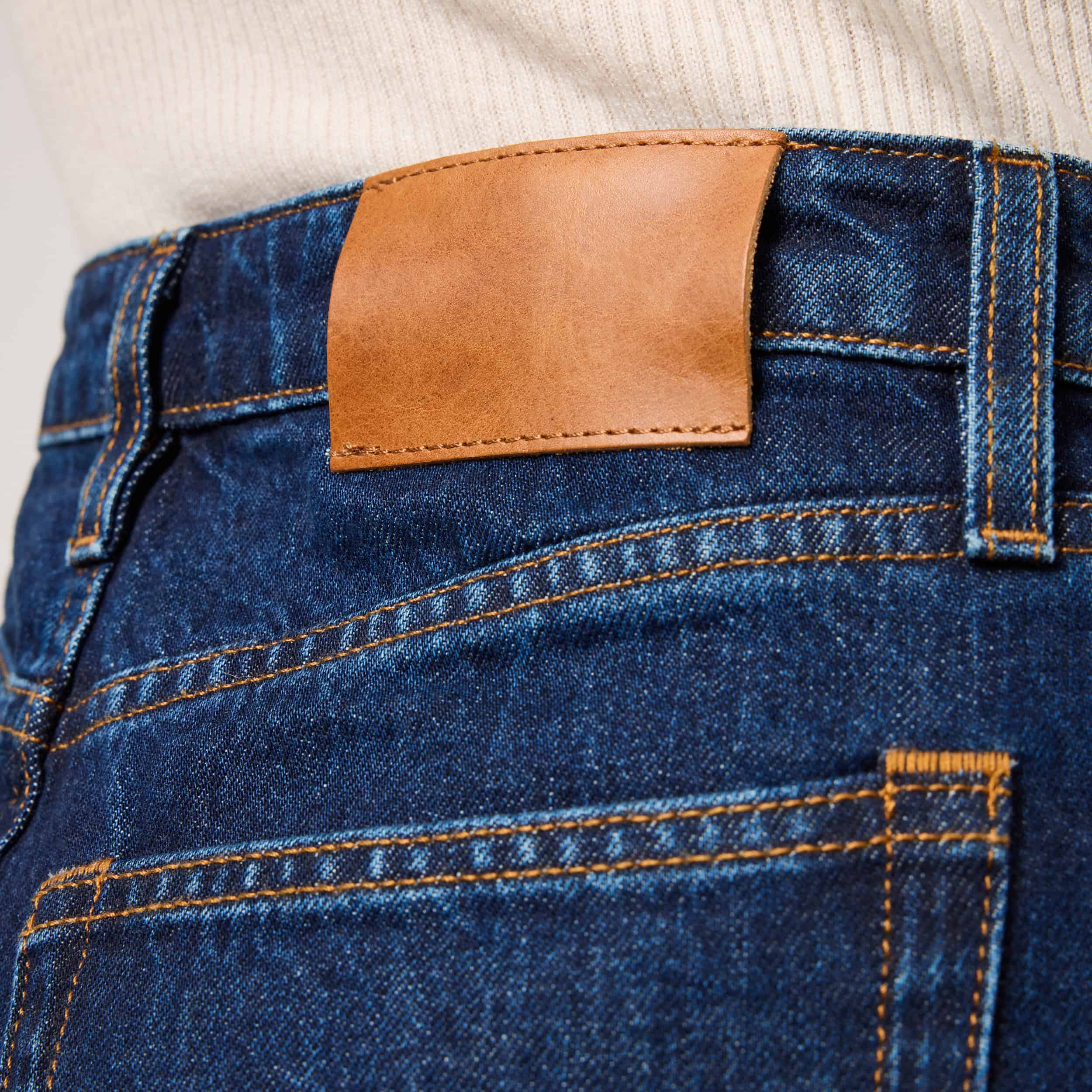 Women's High-Waisted Straight-Leg Denim - Image 6