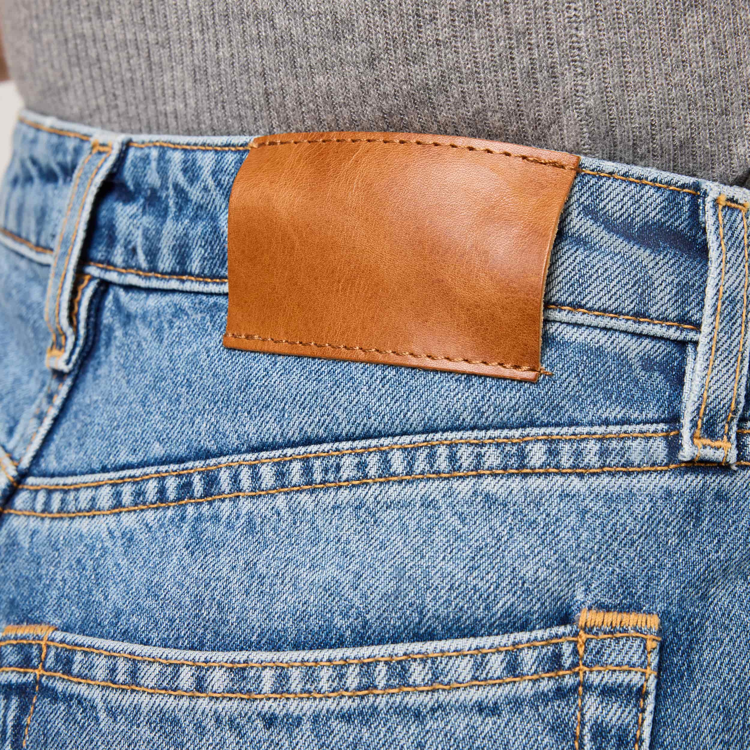 Women's High-Waisted Straight-Leg Denim - Image 6