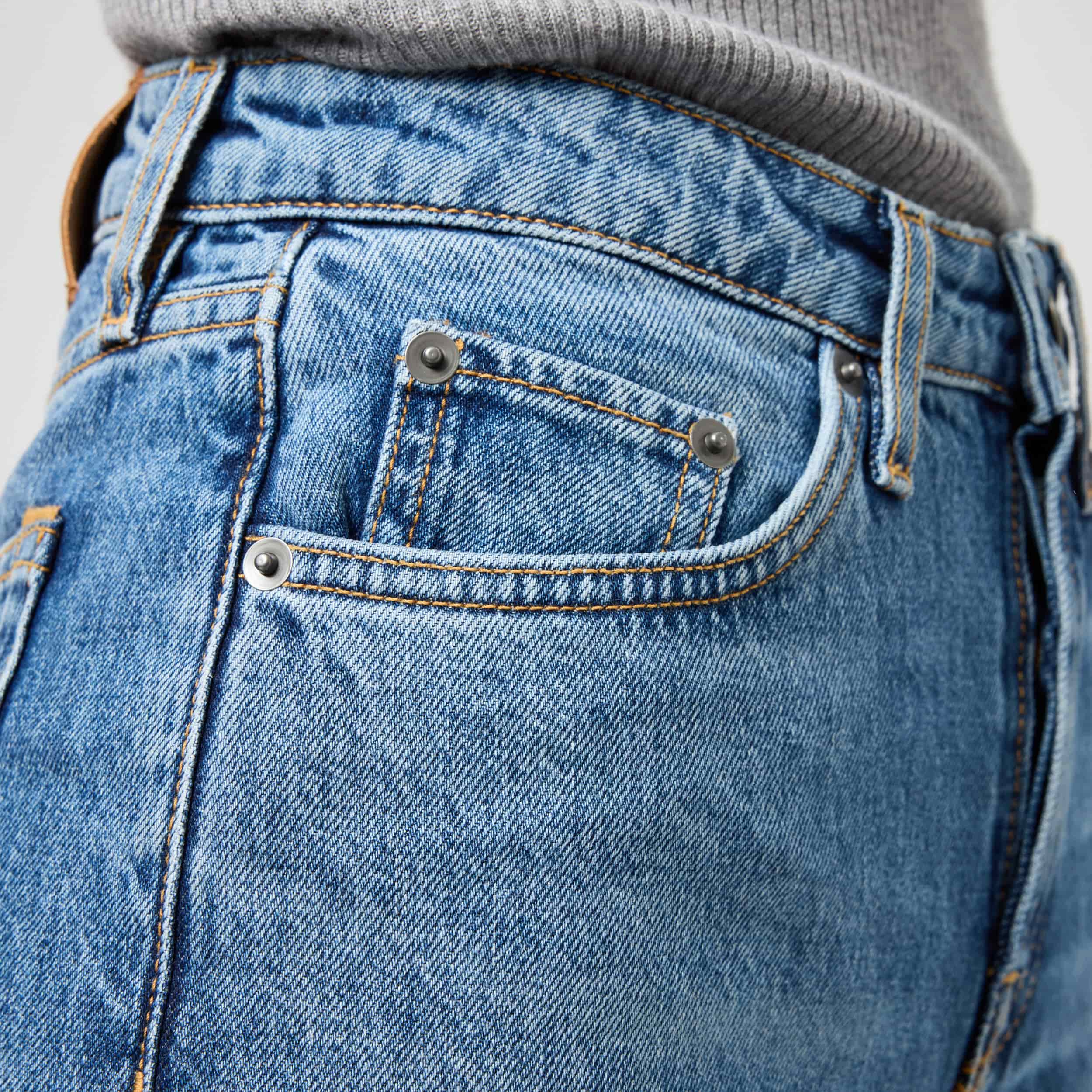 Women's High-Waisted Straight-Leg Denim - Image 7