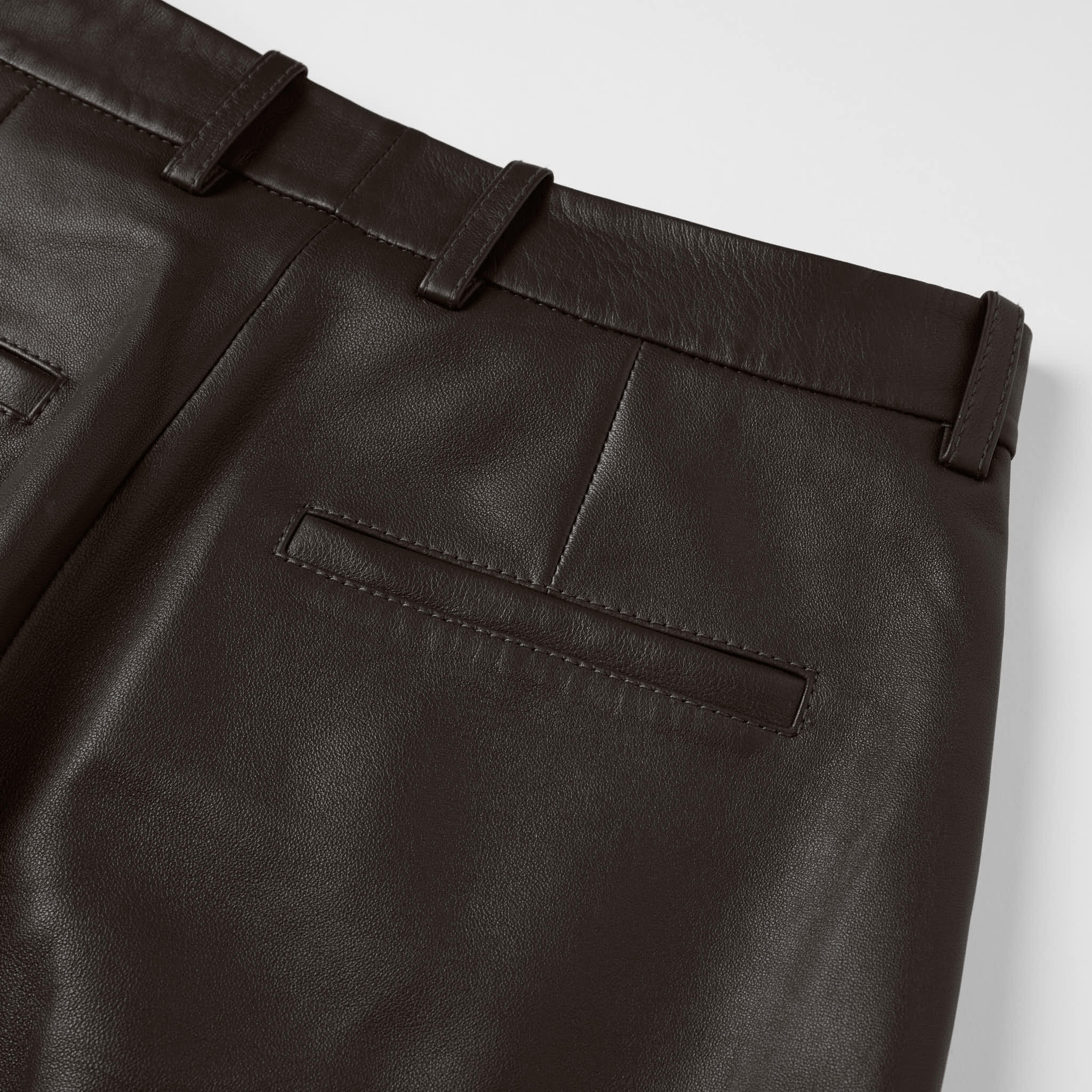 Women's Leather Trousers - Image 8