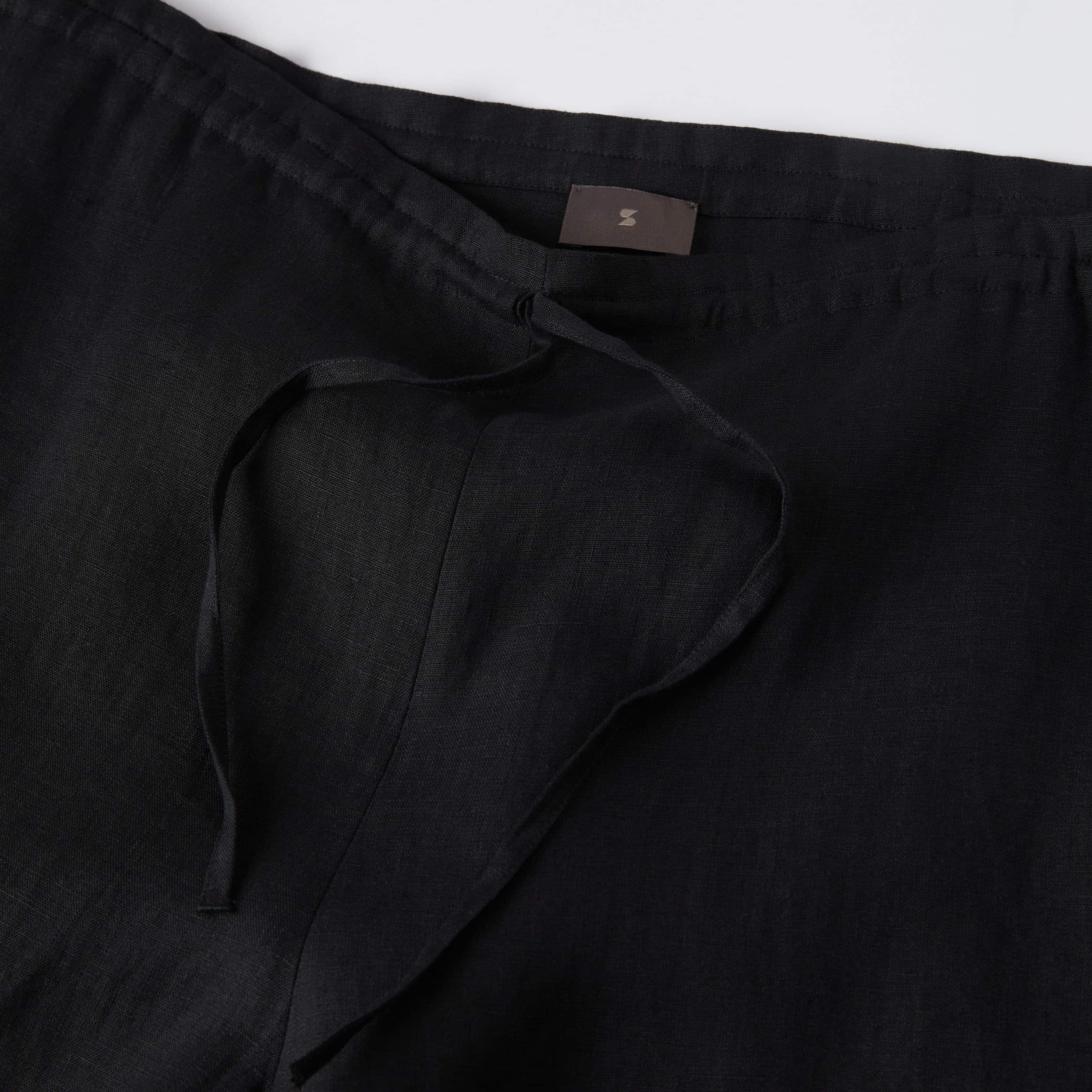 Women's Linen Drawstring Trousers - Image 14