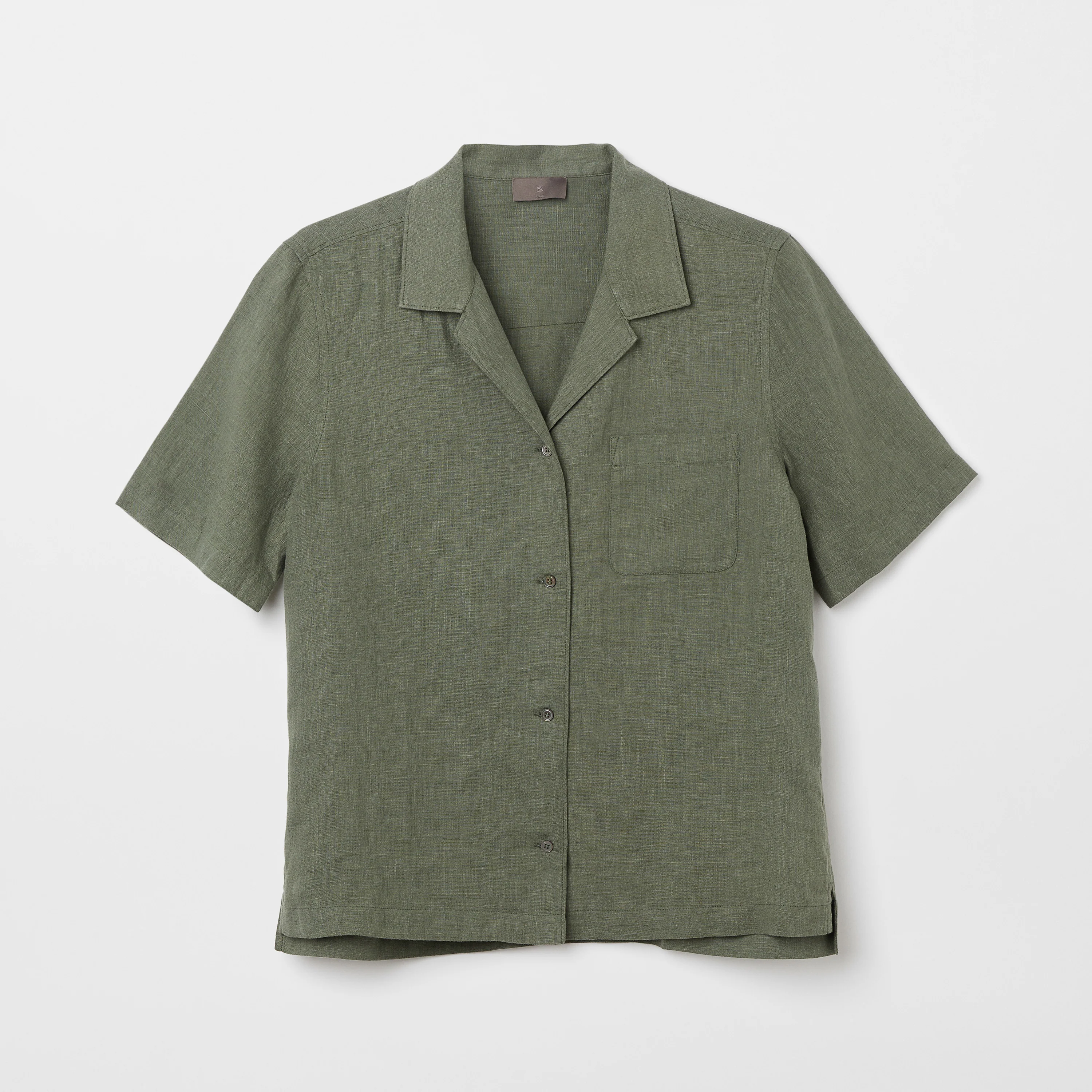 Women's Linen Short Sleeve Shirt - Image 6