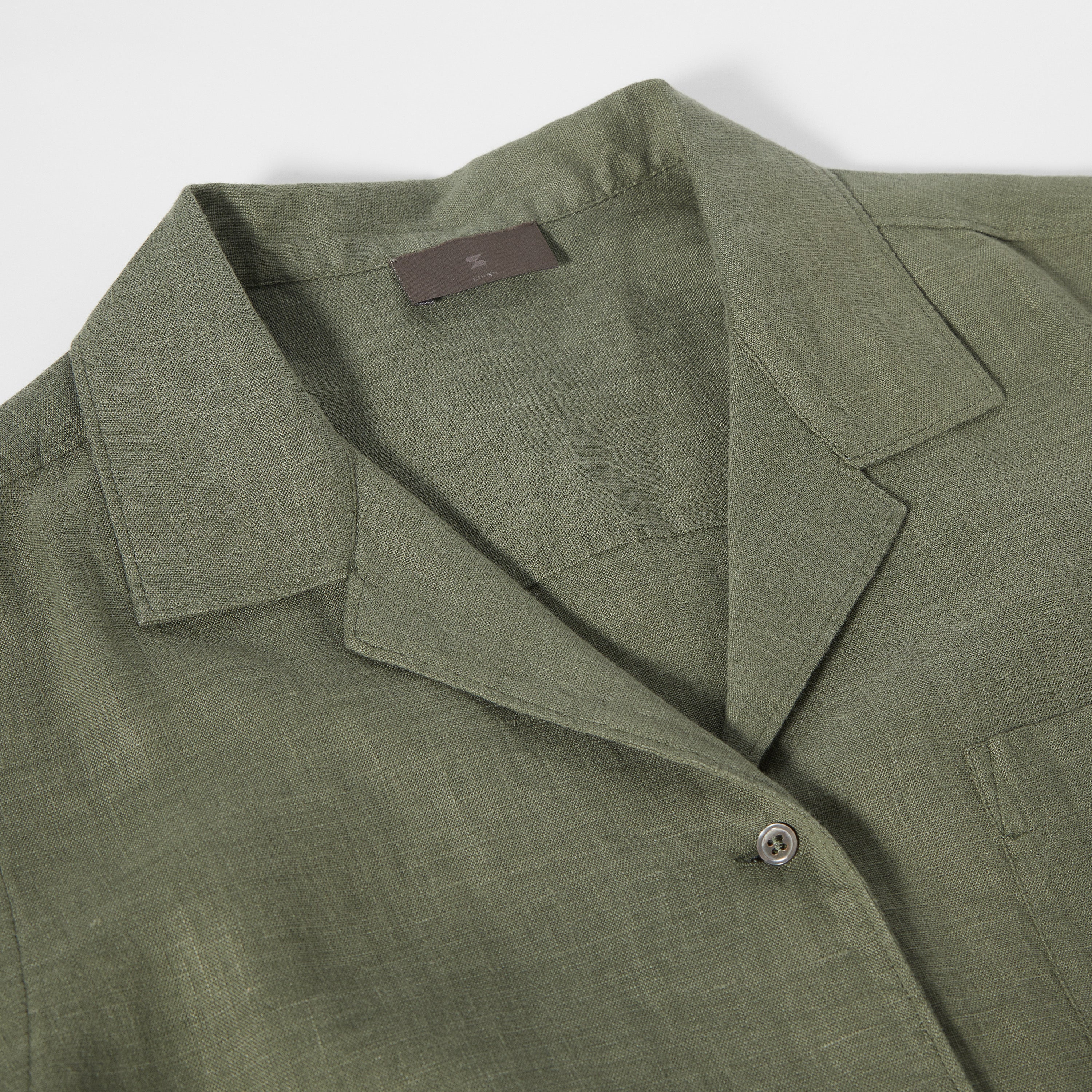 Women's Linen Short Sleeve Shirt - Image 8
