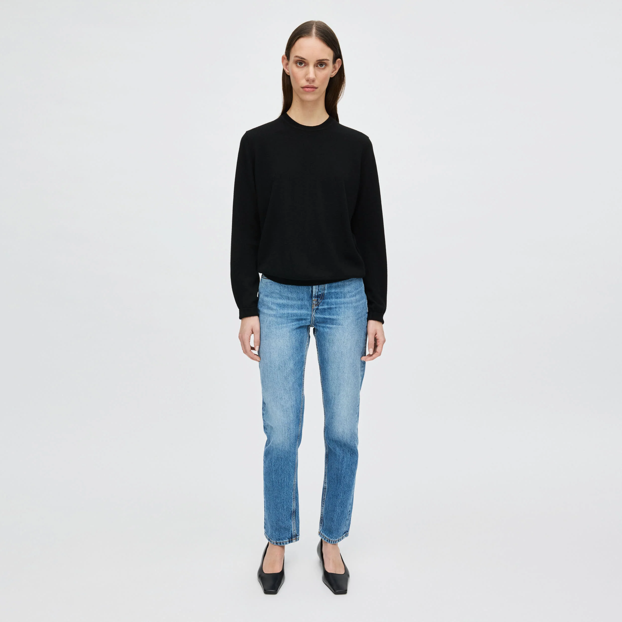 Women's Merino Crewneck Sweater - Image 6