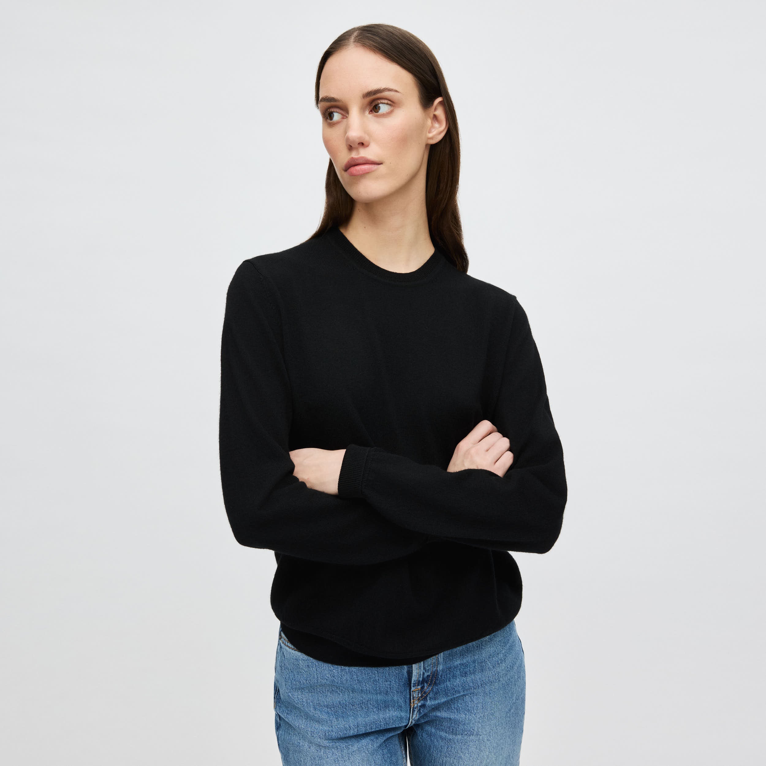 Women's Merino Crewneck Sweater - Image 7