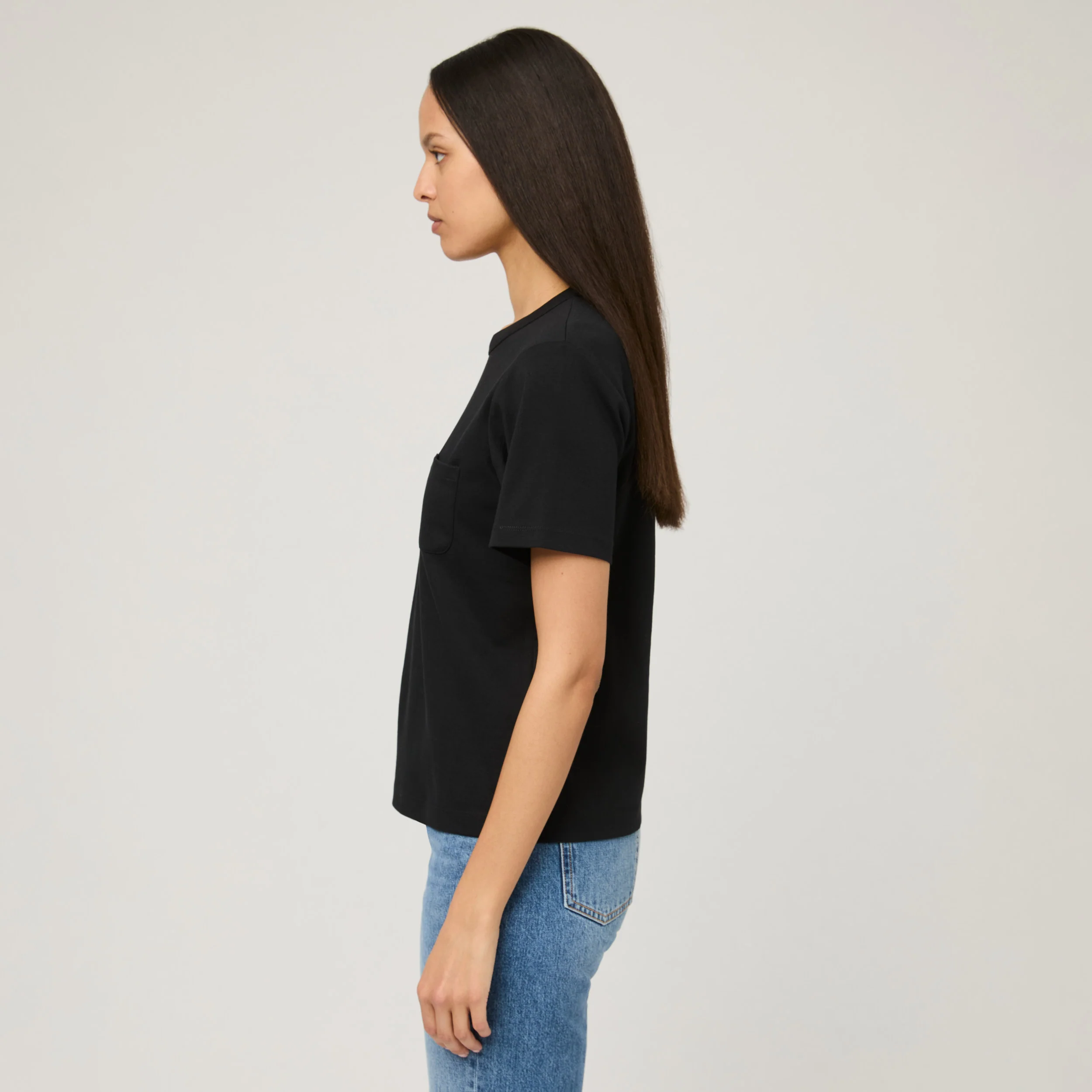 Women's Organic Cotton Pocket Tee - Image 11