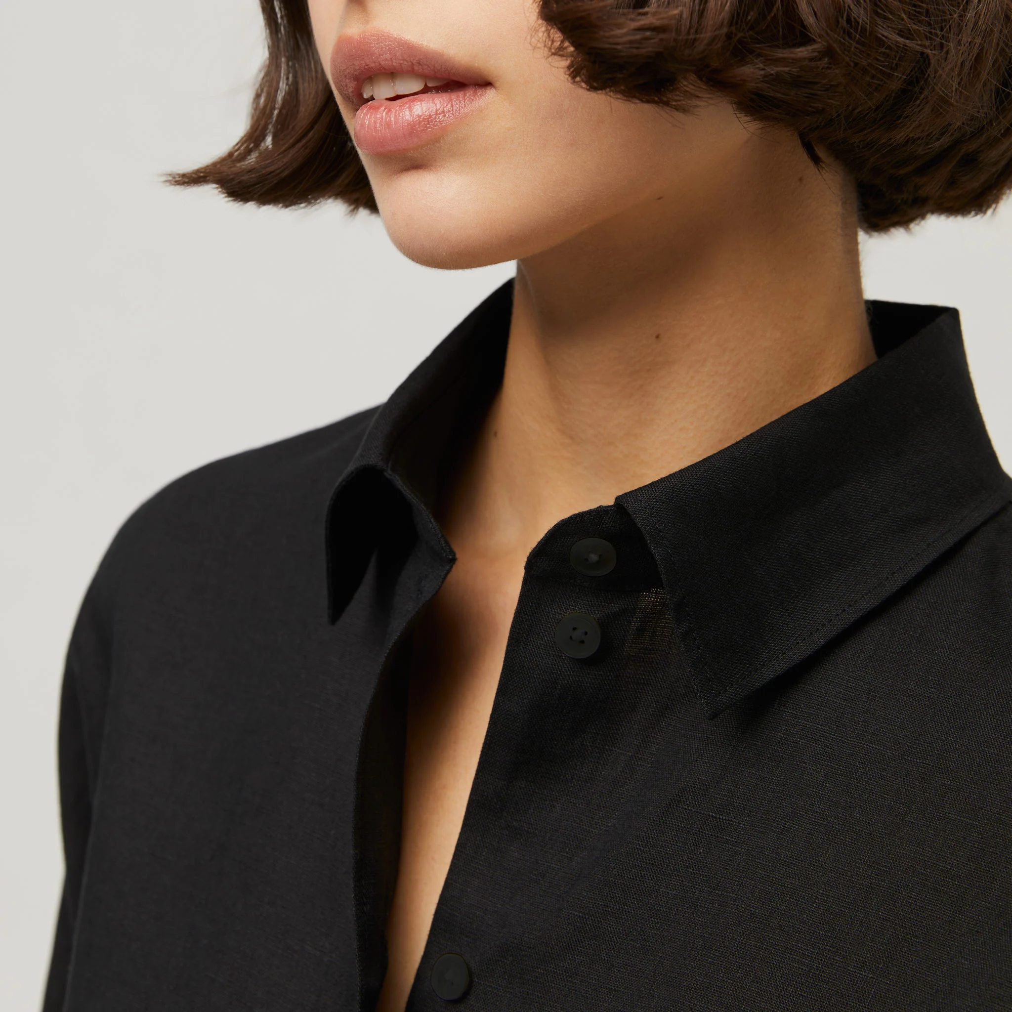Women's Relaxed Linen Shirt - Image 15