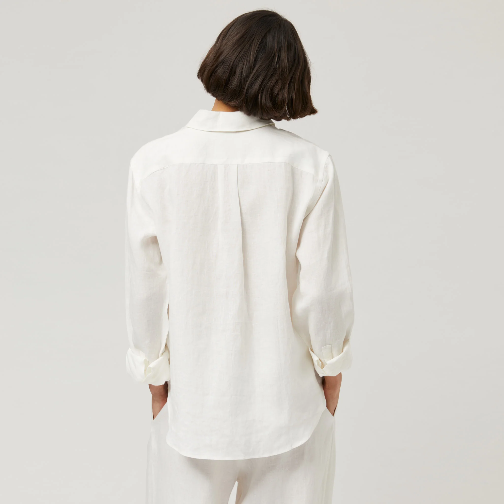 Women's Relaxed Linen Shirt - Image 6
