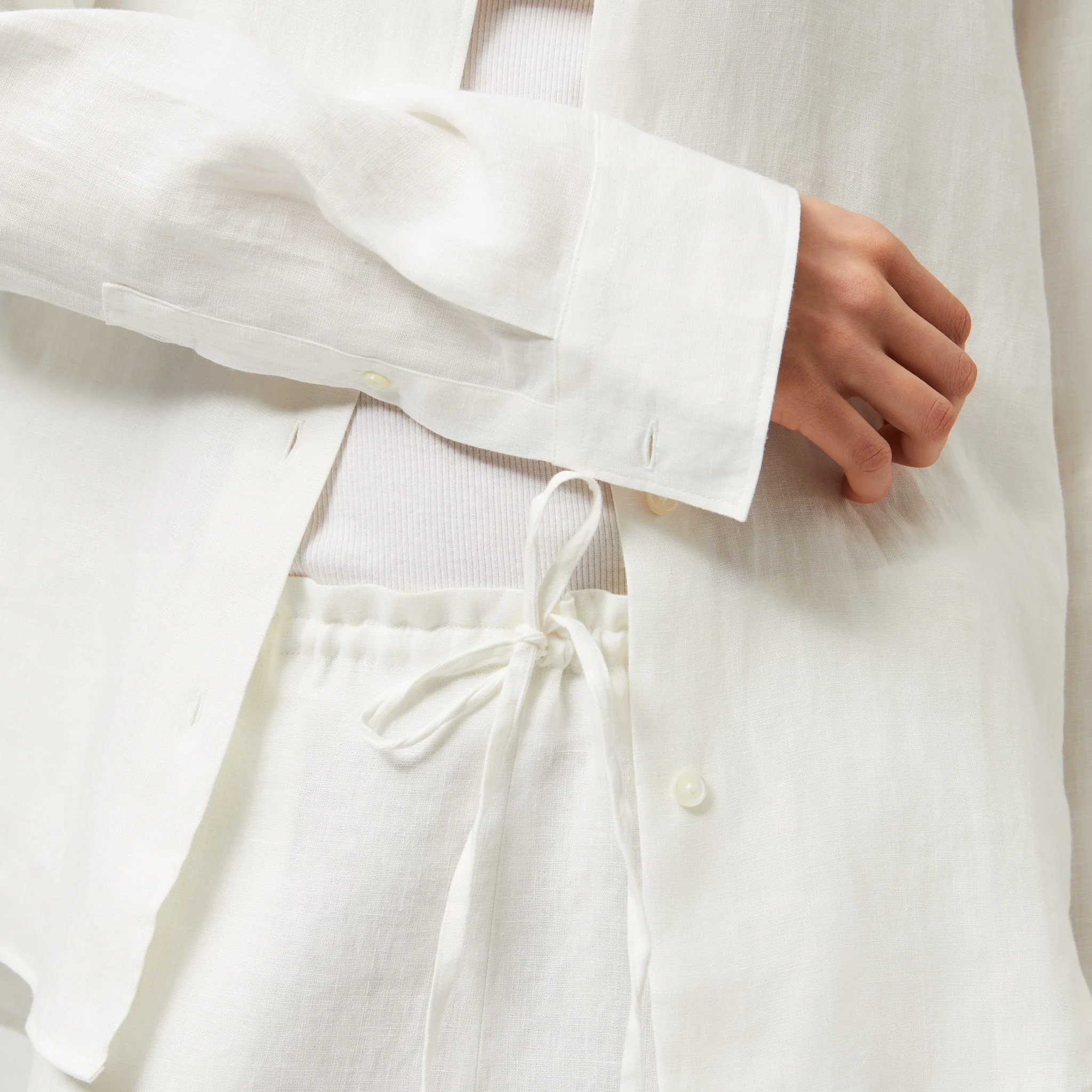 Women's Relaxed Linen Shirt - Image 8