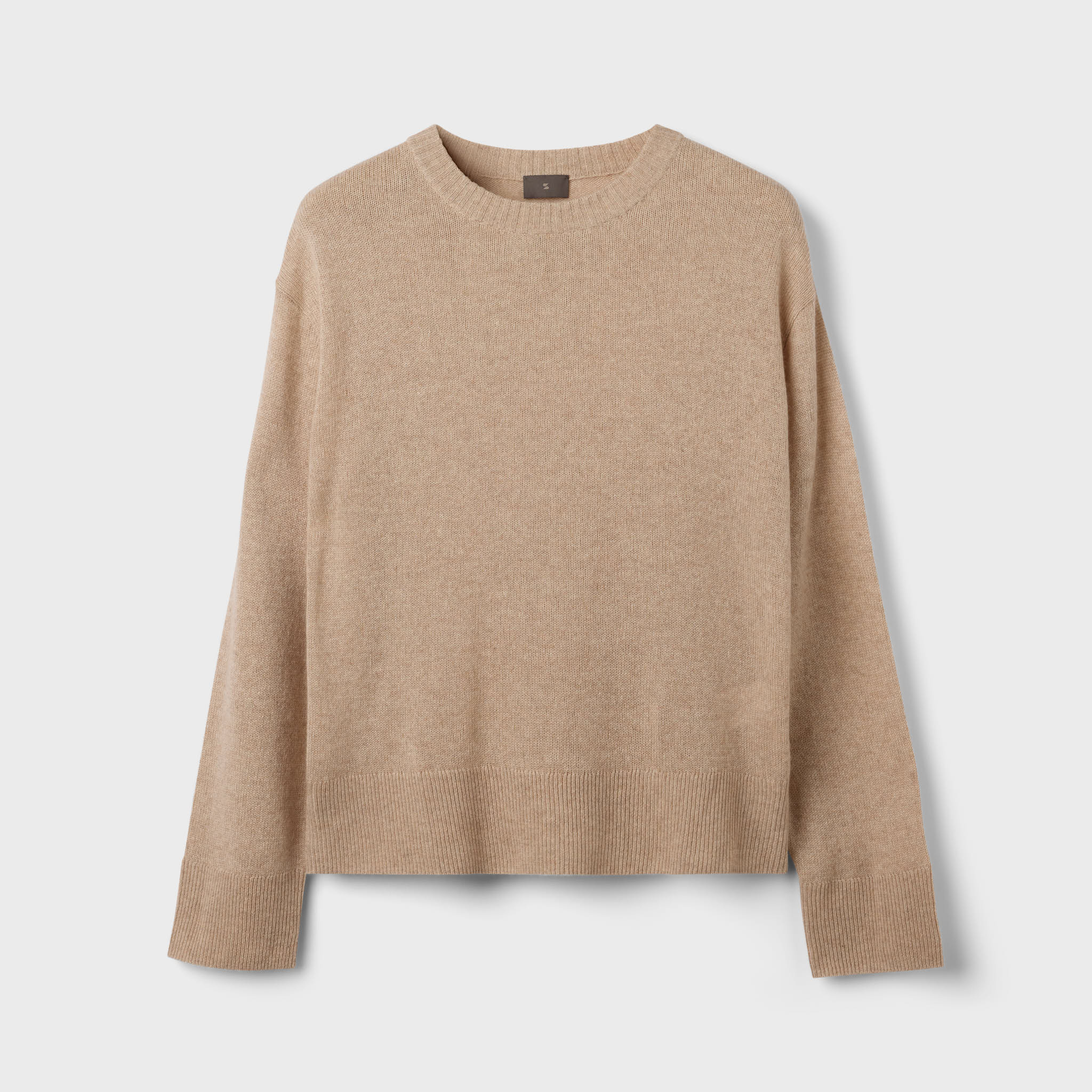 Women's Relaxed Silk-Cashmere Sweater - Image 8