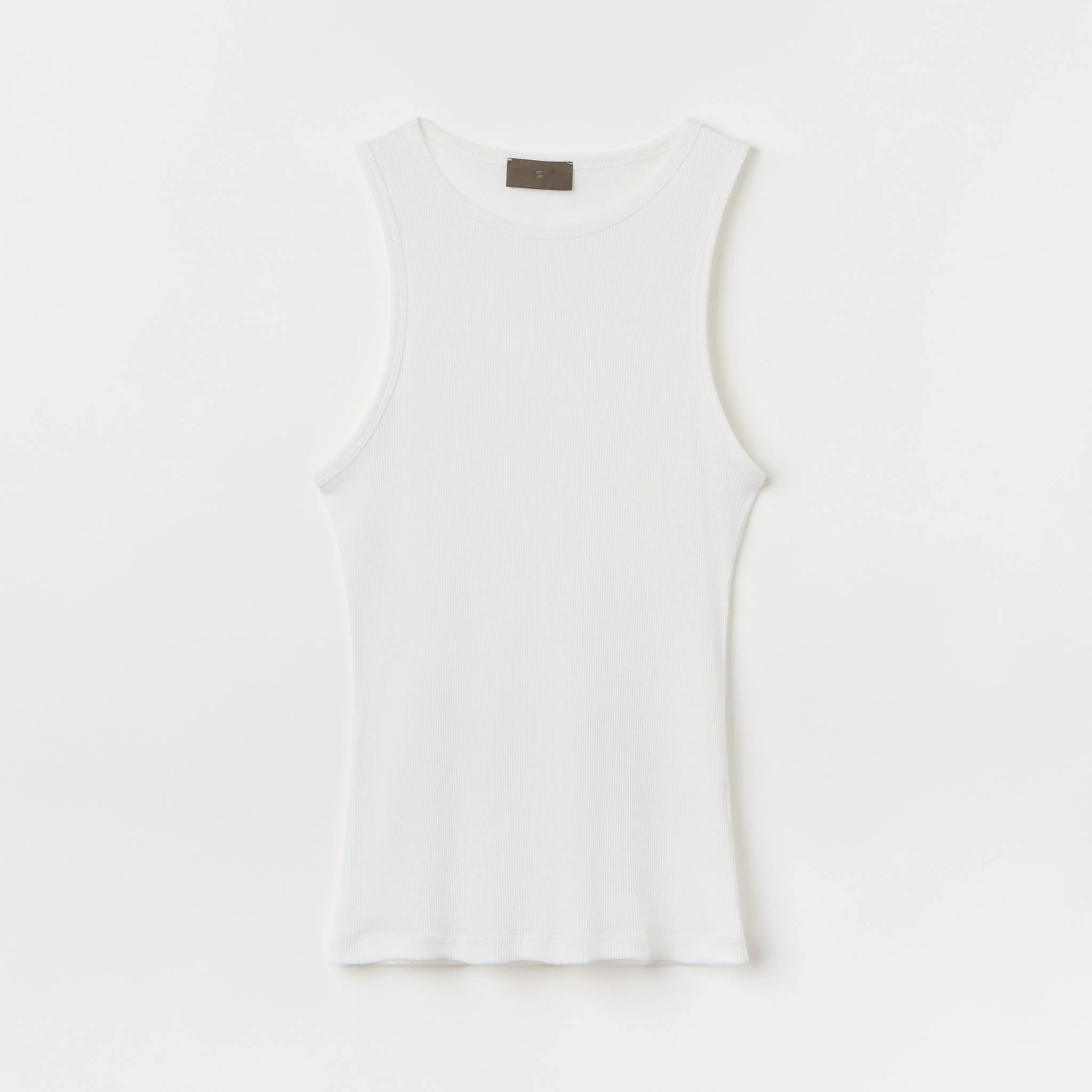 Women's Ribbed Cotton-Silk Tank Top - Image 15