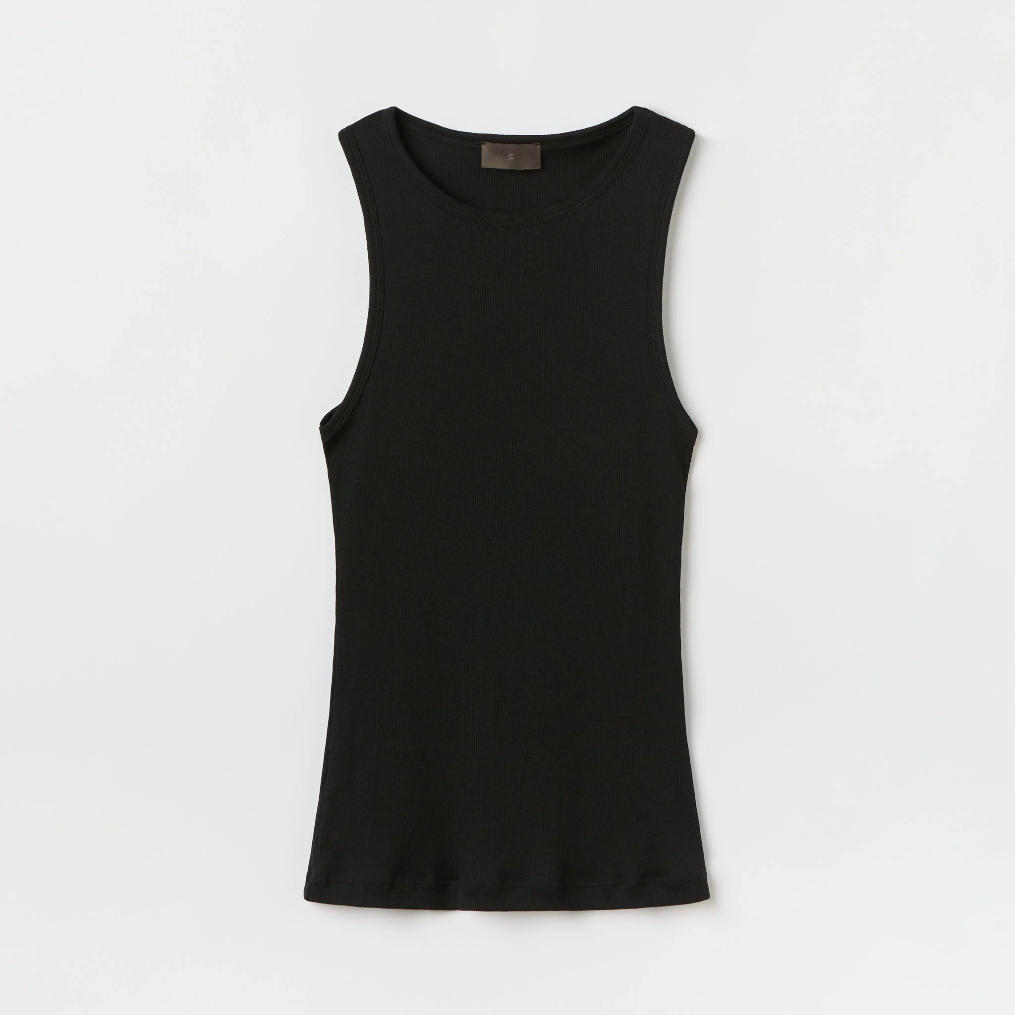 Women's Ribbed Cotton-Silk Tank Top - Image 8