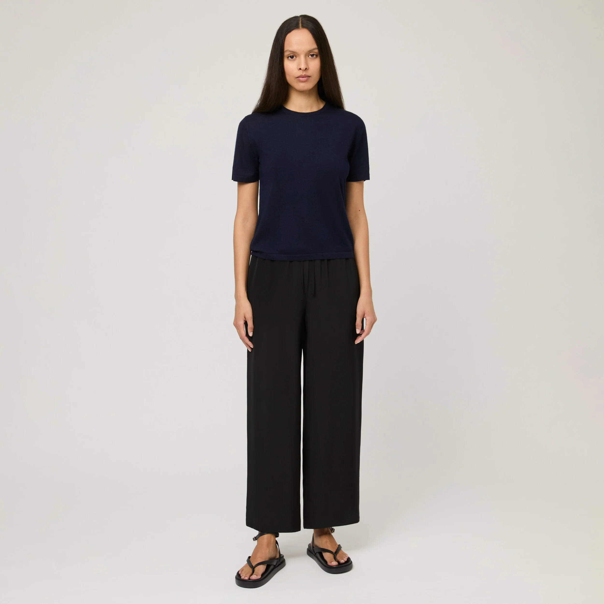 Women's Lightweight Cashmere T-Shirt - Image 13