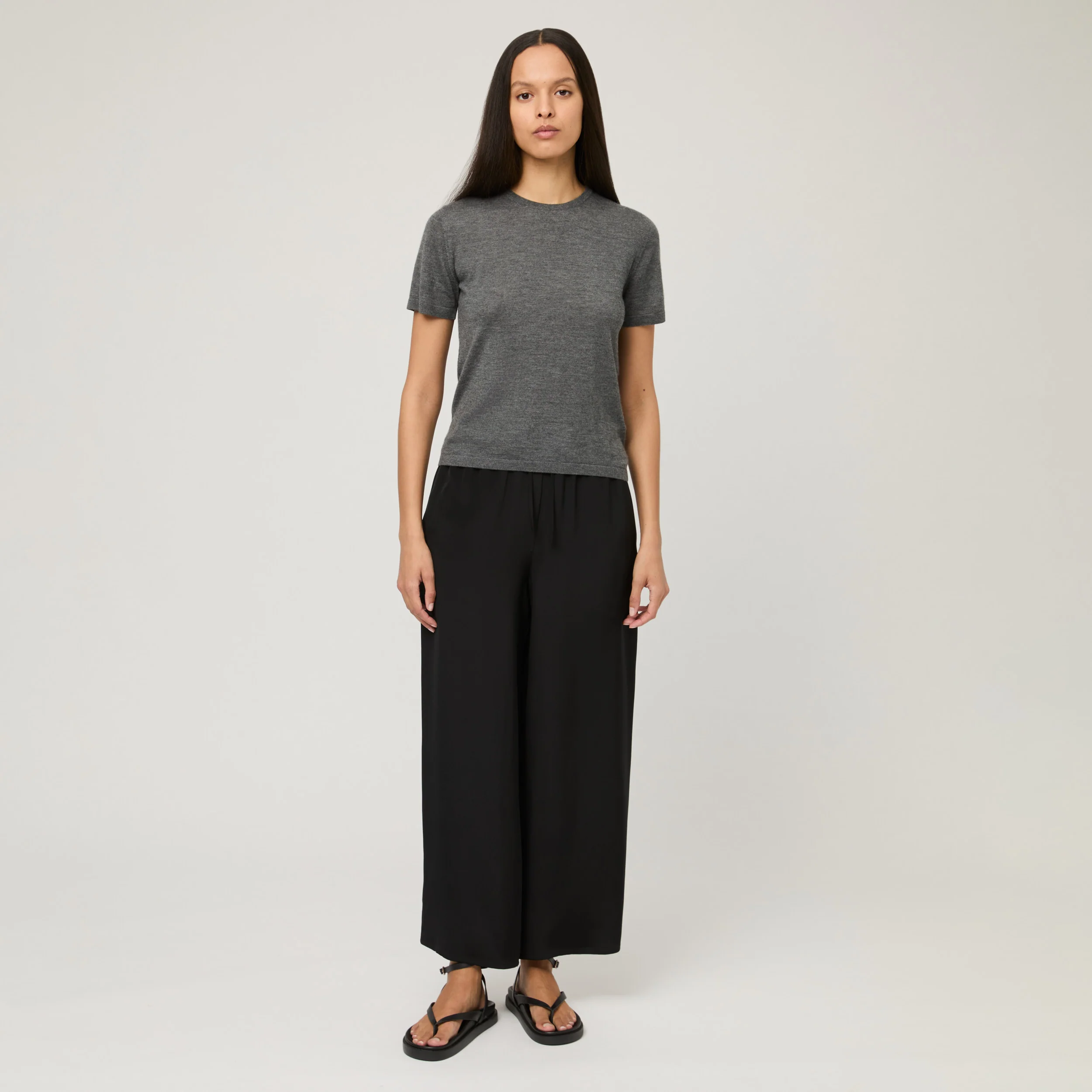 Women's Lightweight Cashmere T-Shirt - Image 8