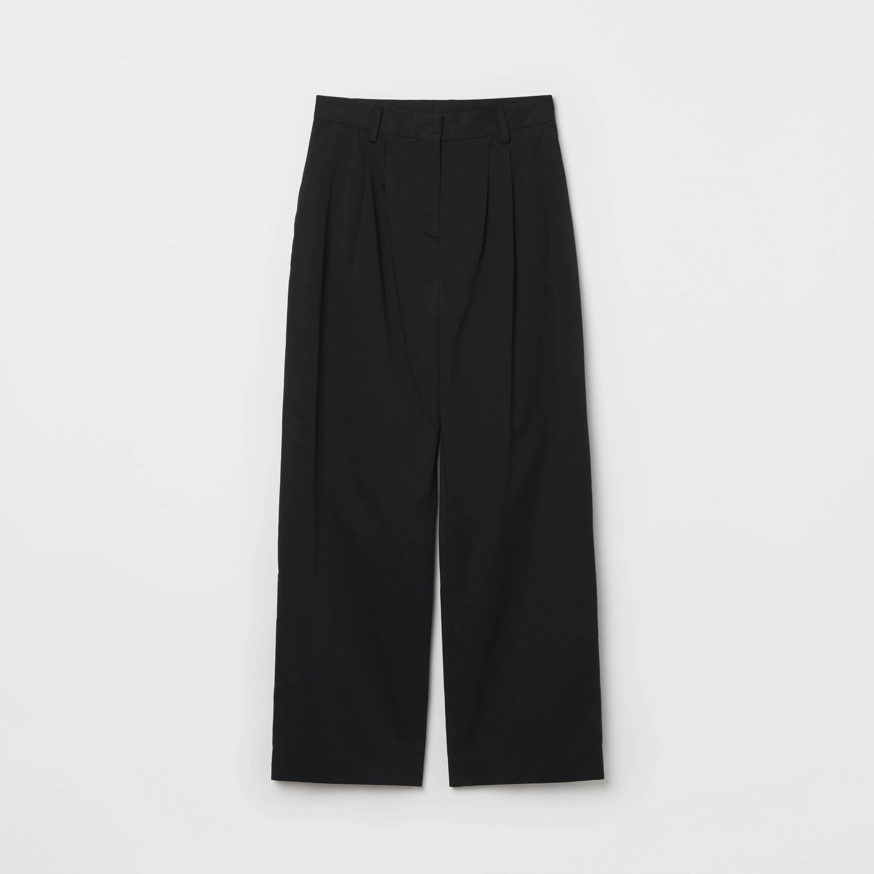 Women's Silk Cotton High Waisted Trousers