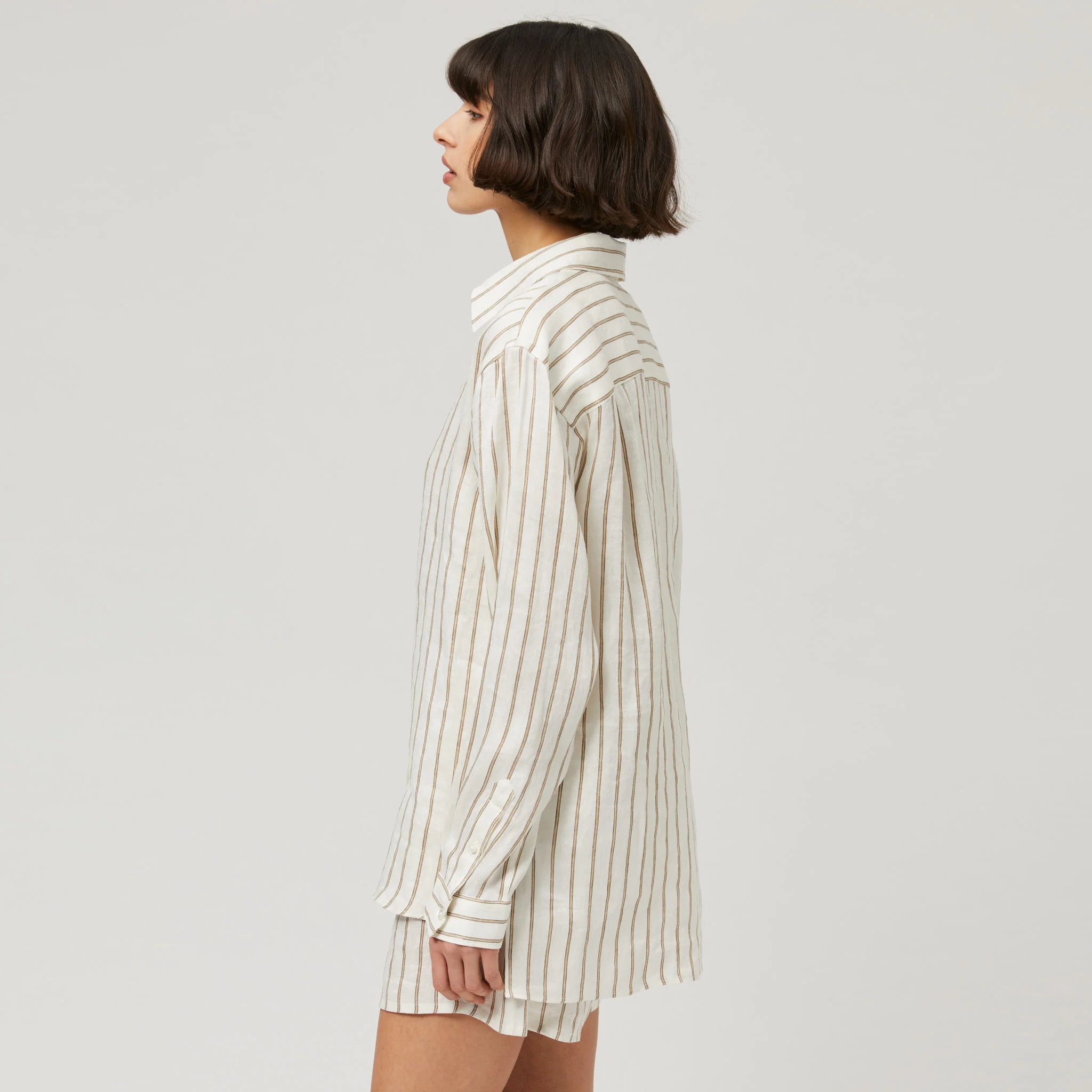 Women's Silk-Linen Shirt - Image 4