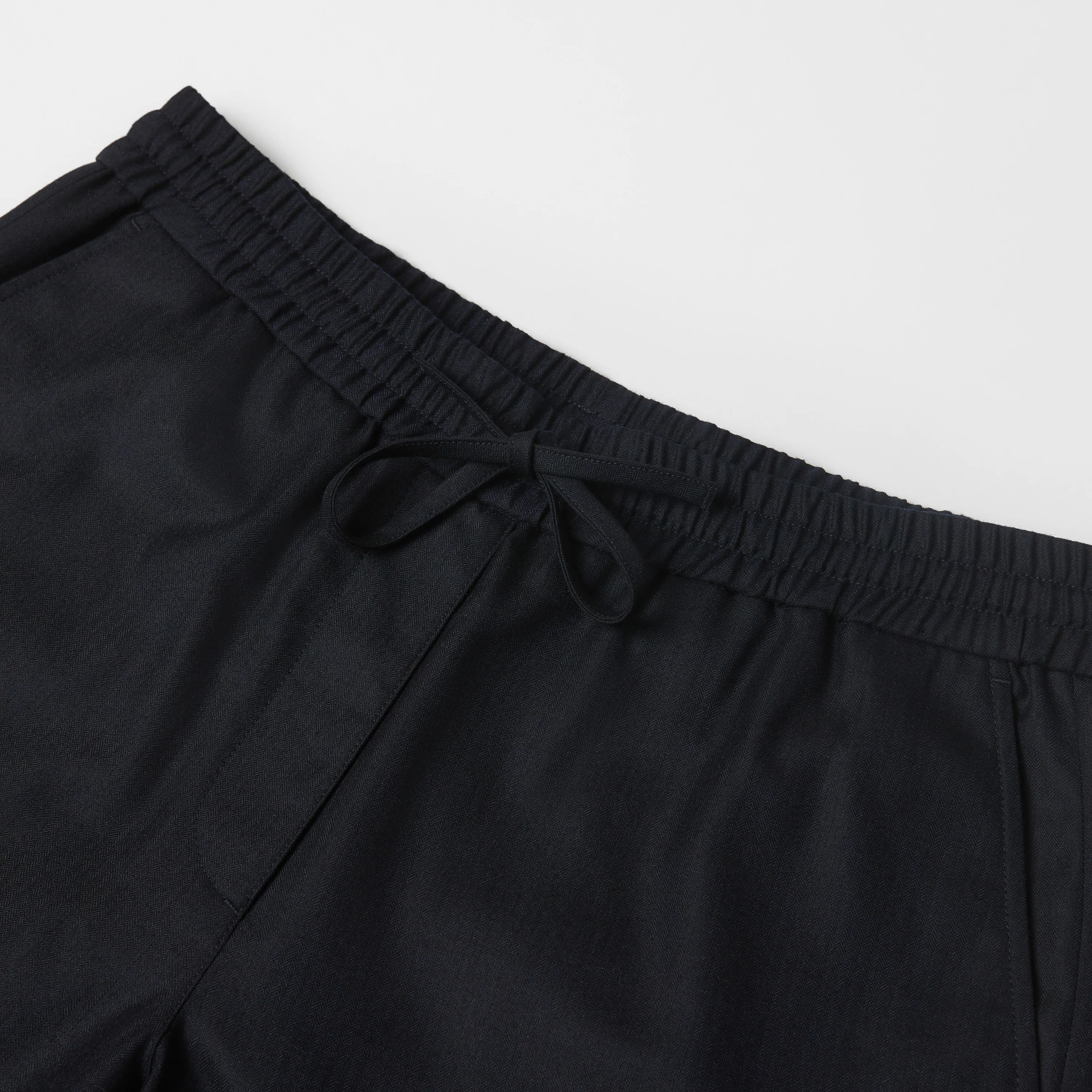 Women's Wool Drawstring Trousers - Image 4