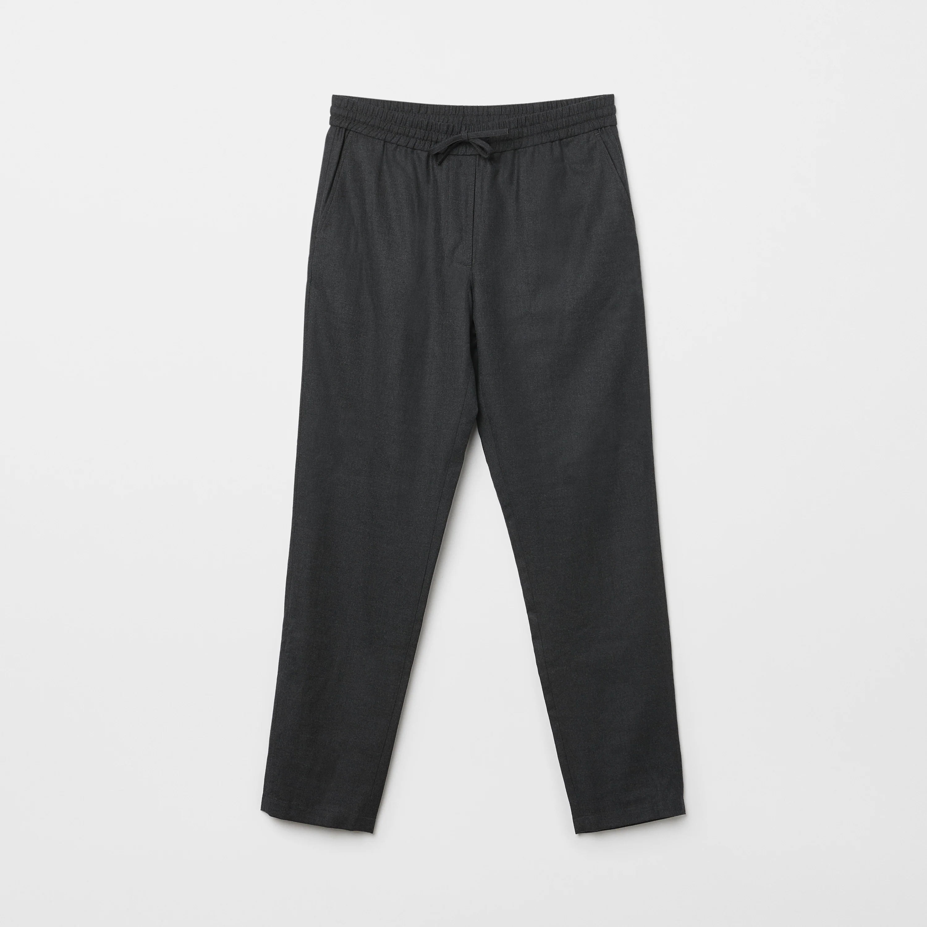 Women's Wool Drawstring Trousers - Image 6