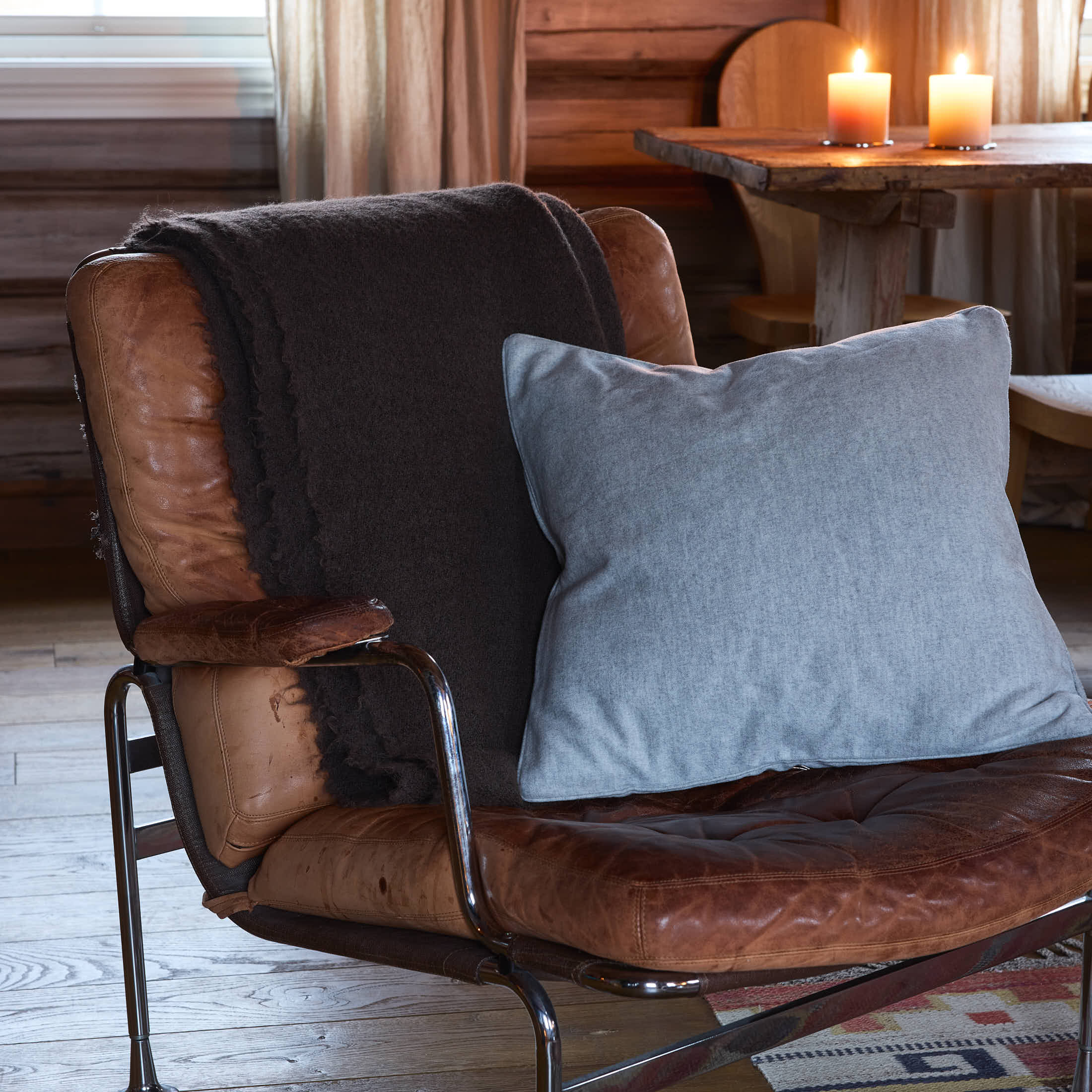 Wool-Alpaca Throw - Image 3